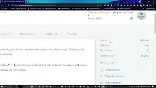 DAY 6 LETS REVIEW 30 DAYS OF CODE HACKERRANK