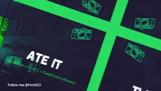 HvrdKO - Ate it (Official Visualizer) [With Bands Epps x SadafWakomakwesta