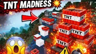 🔥🤯Minecraft mein sabse Khatarnaak TNT Cannon 😱😱🔥