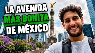 La AVENIDA REFORMA, la m&aacute;s BONITA de todo M&Eacute;XICO 🇲🇽 🗿