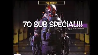 Unlocking Templar Royal Knight / *Cross Guard Mythic Drop*  Draw | 70 Sub Special! | (Codm)