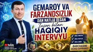 😮 GEMAROY VA FARZANDSIZLIKKA YECHIM TOPILDI?!👨‍⚕️ Real inson | Real natija