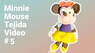 MINNIE  MOUSE EN AMIGURUMI Video 5 de 5