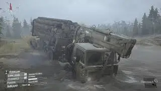 MudRunner прохождение# ч 2#доставка брёвен на лесопилку#Камаз С 4310