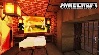 Home In The Cave - [Minecraft Fantasy Building Tutorial] #minecraft