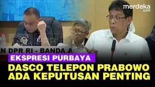 Ekspresi Purbaya Beri Kode saat Dasco Telepon Prabowo, Ada Keputusan Penting TKD Aceh