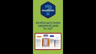 #AskUSADA - Are third-party tested supplements good for you?
