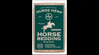 Hurdz Hemp horse bedding