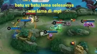 WAR SERU ||SALING BALAS, BATU VS BATU DI MPL MY MUSIM 11||MOBILELEGENDBANG BANG