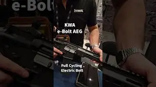 AIRSOFT Full CYCLING Bolt AEG от KWA #airsoft #airsoftreview