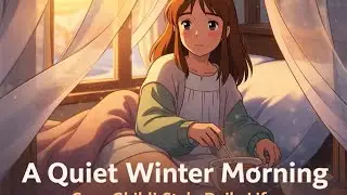 A Quiet Winter Morning 🌨️ | Cozy Ghibli-Style Daily Life 