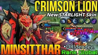 Crimson Lion Minsitthar New STARLIGHT Skin - Top Global Minsitthar by &bull;DRIdendev. - Mobile Legends