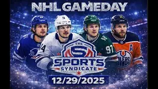 NHL Betting Model Report | Player Props, Goalies & Slate Breakdown | Model Projections | 12/29/2025