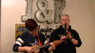 Ukulele and Native American Flute Blues Improvisation