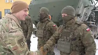 Modern Warfare Demonstrations at Winter Falcon 26 in Poland