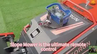versatile Loncin 764CC gasoline engine one-button start zero turn remote accessories carrier#mower