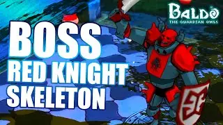BALDO THE GUARDIAN OWLS: RED SKELETON KNIGHT BOSS FIGHT IN ABANDONED ROYAL MANSION