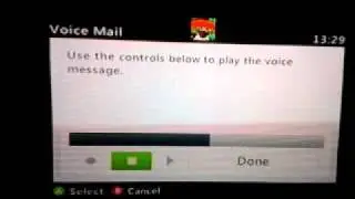 Funny message on Xbox