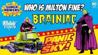 Super Powers Review: Panic in the Sky Brainiac with Skull Ship