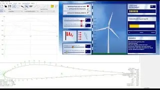 Windenergie Online Simulation Windkanal Aerodynamik Profil Berechnung