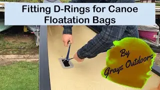 Fitting D-Rings for Canoe Floatation Bags