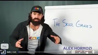 Alex Hormozi Introduction to the Skool Games