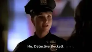 Castle 5x01 best moment : Beckett with Senator Bracken