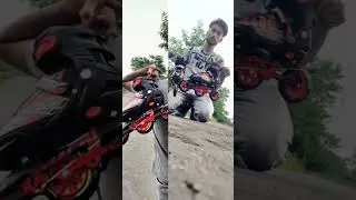 My new kamachi k-100 inline skates shoes#fun #photography #shortvideo