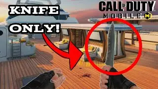 COD Mobile //Knife Only challenge!