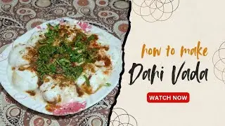 How to make Dahi Vada | Street Style Dahi Bhalla Recipe 😋