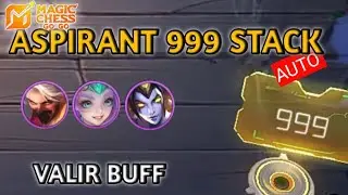 CMD VALIR DI BUFF LANGSUNG 999 ASPIRANT! NT 3 HERO B3 HARGA 4 ! MAGIC CHESS GO GO 