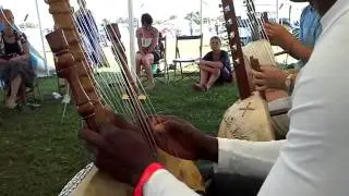 Sefo Kanuteh  kora work shop and singing at Drum Camp 2013ipad)