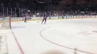 Barzal Wrist Shot Slow mo