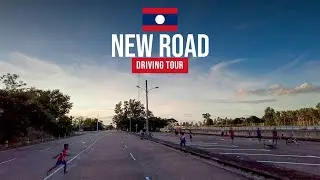 Vientiane Driving Tour | Xiengda to Dongphosy | Laos Virtual Tour