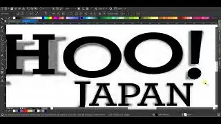 Cara Membuat Logo Yahoo! Japan di CorelDRAW | Tutorial Desain Logo Website Portal