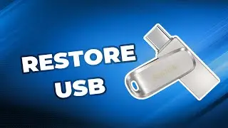 How to Quickly Restore USB Drive Back to Full Capacity