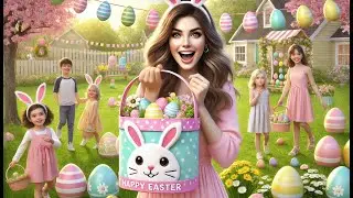 🐰 Mostop Easter Basket Bag, Bunny Face Happy Easter Bucket Review 🧺