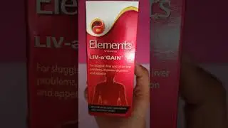 Elements Wellness Liv-again syrup/#Proper Digestive #Sluggish and Fatty Liver #Hepatitis B & E