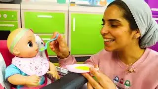 👶Pourquoi Baby Alive pleure? 30 MIN de jeux avec poupons et jouets pour enfants.