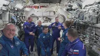 Change of Command of International Space Station Takes Place