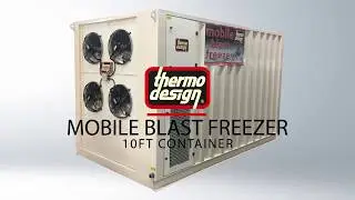 10ft Mobile Blast Freezer