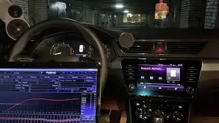 Автозвук в шкода суперб (skoda superb) 2018. Акустика blam 165.300, усилители, сабвуфер и процессор