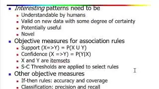Pattern evaluation