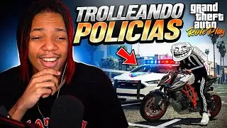 TROLLEANDO POLICIA EN UNA MOTORA RAPIDA | GTA 5 ROLEPLAY DOMINICANO 👮👮