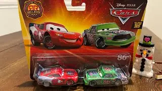 Disney Pixar Race and Rescue Lightning McQueen and Chick Hicks Cars