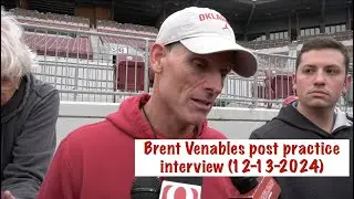 Oklahoma HC Brent Venables post practice (Bowl Prep) - 12/13/24