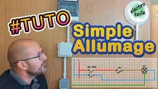 Comment c&acirc;bler un Simple Allumage avec un interrupteur Plexo ? | Guide &eacute;lectricit&eacute; pour d&eacute;butants