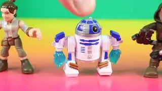 Star Wars Movie Toy Review Jedi first order Storm Trooper Rey - Just4fun290 Original Videos