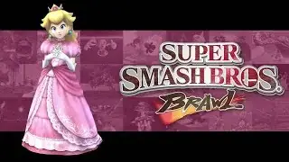 💕Super Smash Bros Brawl Giantess Princess Peach VS Princess Peach Nintendo Wii💕