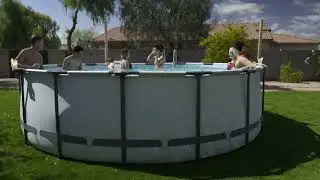 Bestway&trade; Steel Pro Max Above Ground Pool Set Available at Bunnings Warehouse